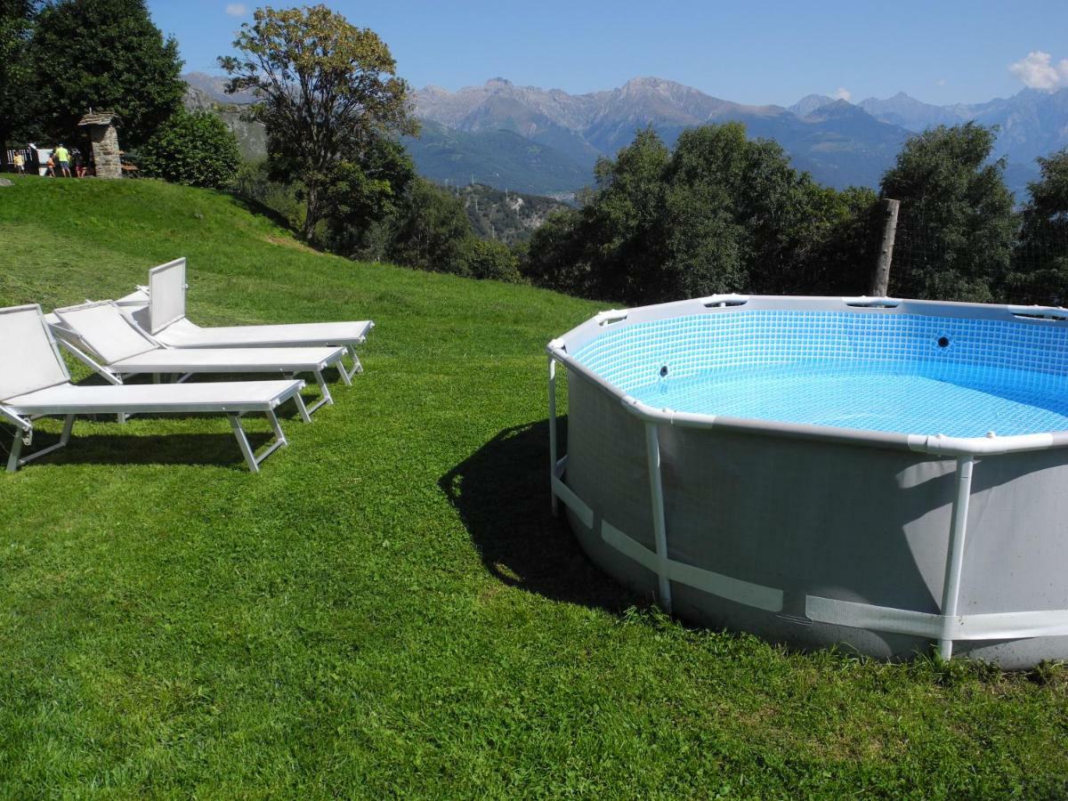 Agriturismo Piccolo Paradiso Pianello Del Lario Dış mekan fotoğraf